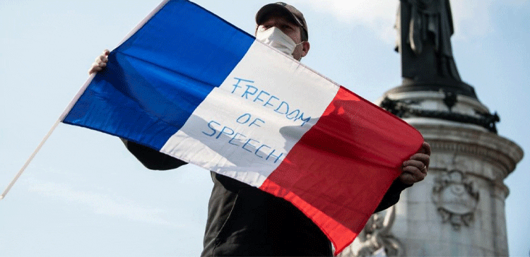 آزادی بیان و مذهب در فرانسه