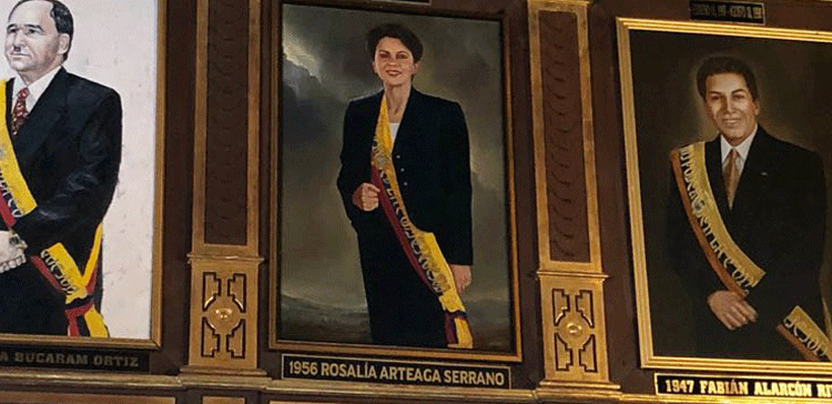 اولین رئیس جمهور زن اکوادور